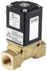 Solenoid Valve G1 1/2'' NC Brass EPDM 0-12bar/174psi 24VAC/DC Vacuum Anti-Waterhammer 0290 123203