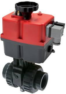 50mm 24-240V AC/DC Modulating VDL 2-way PVC Ball Valve