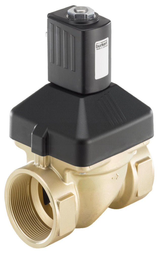 Solenoid Valve G2'' NC Brass NBR 0-10bar/145psi 24VDC 6213 227541