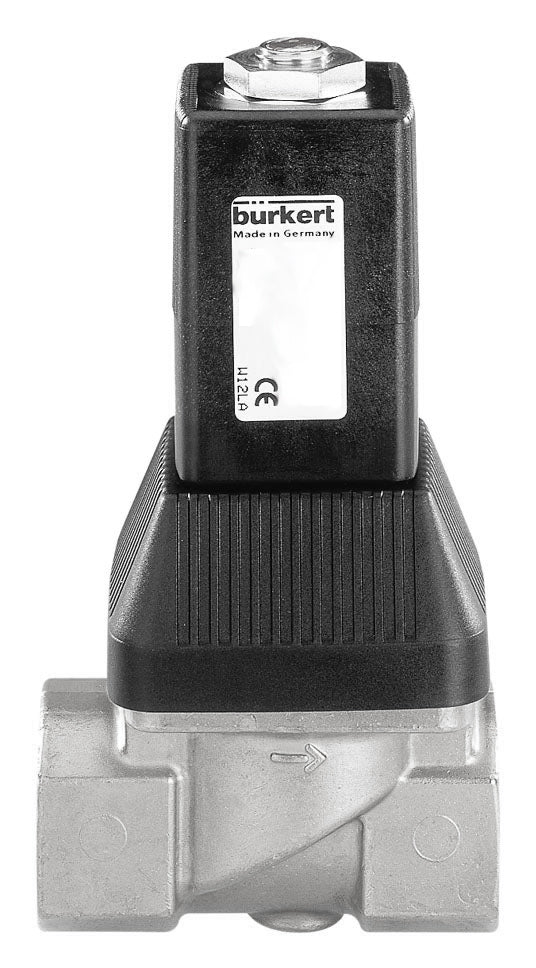 Solenoid Valve G1/2'' NC Stainless Steel FKM 0.5-10bar/7-145psi 24VDC Oxygen Fat/Oil Free 6223 314593