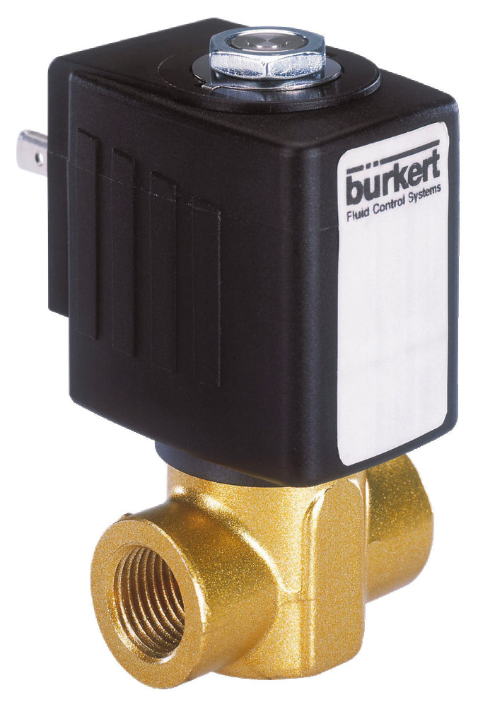 Solenoid Valve G3/8'' NC Brass PTFE 0-25bar/363psi 24VDC 6240 184745
