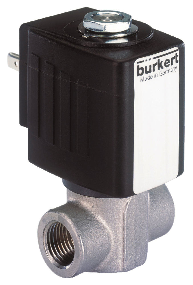 Solenoid Valve G1/2'' NO Stainless steel PCTFE 1-200bar/15-2901psi 24VAC/DC ATEX 6240 20015740
