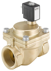 Solenoid Valve G1 1/2'' NO Brass FKM 0.2-16bar/3-232psi 230VAC 6281 250097