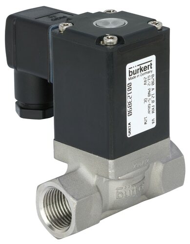 Solenoid Valve 50 mm Flange NC Brass EPDM 0-12bar/174psi 24VDC Vacuum Anti-Waterhammer 0290 356933