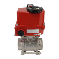 G3/8'' 2-Way Stainless Steel Modulating Electric Ball Valve 24V AC/DC