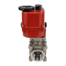 G2'' 2-Way Stainless Steel Electric Ball Valve 24V AC/DC