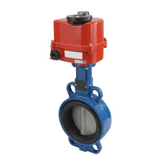 DN100 (4 inch) 100-240 V AC on/off Electric Cast Iron AAA-H Butterfly Valve Wafer EPDM