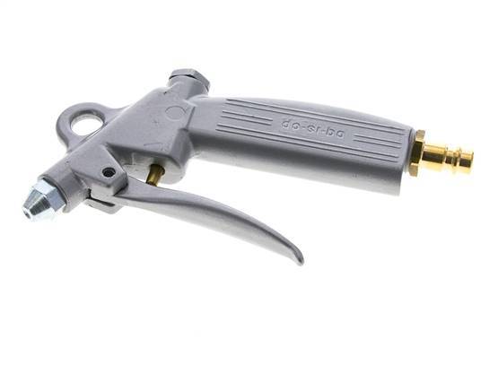 DN7.2 (Euro) Adjustable Flow Aluminum Air Blow Gun Short Nozzle