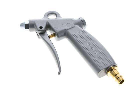 DN7.2 (Euro) Adjustable Flow Aluminum Air Blow Gun Short Nozzle