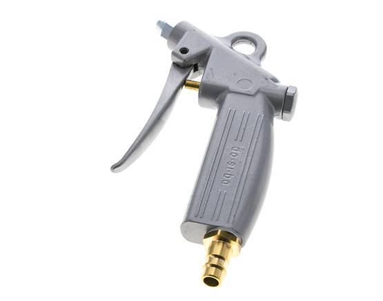 DN7.2 (Euro) Adjustable Flow Aluminum Air Blow Gun Short Nozzle