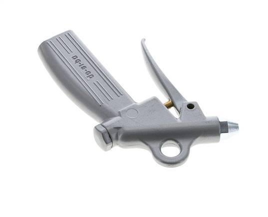 G1/4 inch Adjustable Flow Aluminum Air Blow Gun Short Nozzle