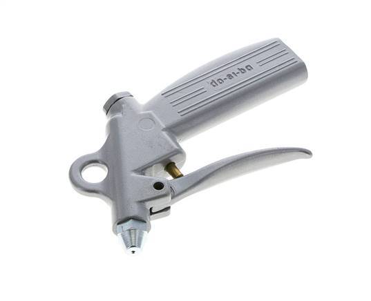 G1/4 inch Adjustable Flow Aluminum Air Blow Gun Short Nozzle