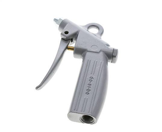 G1/4 inch Adjustable Flow Aluminum Air Blow Gun Short Nozzle