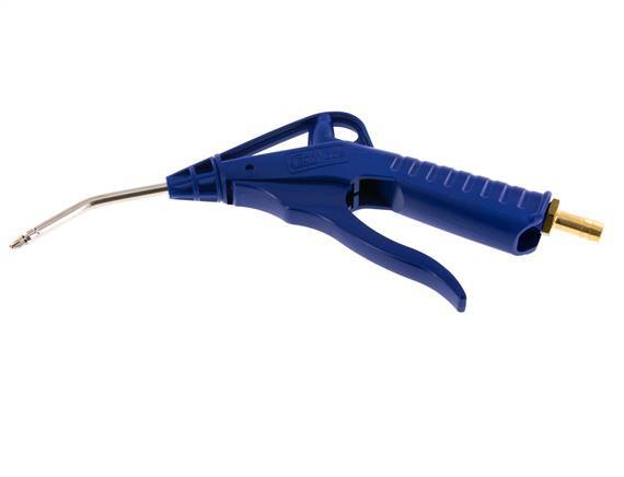 9mm Plastic Air Blow Gun Fixed Noise Protection Nozzle