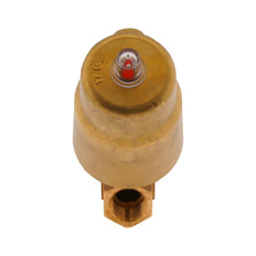 G2-1/2'' PTFE/NBR 6bar NC Angle Seat Valve Brass/Alu AL2