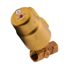 G1-1/2'' PTFE/NBR 6bar NC Angle Seat Valve (Closes Ag. Flow) Brass AL2