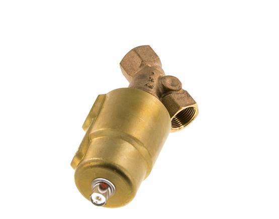 G3/4'' PTFE/NBR 16bar NC Angle Seat Valve Brass AL2