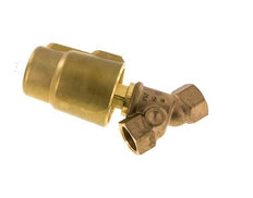 G3/4'' PTFE/NBR 16bar NC Angle Seat Valve Brass AL2
