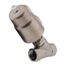 G2'' PTFE 4bar NO Angle Seat Valve Stainless-Steel/Brass AL2