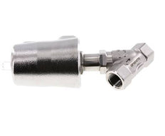 G1/2'' PTFE 25bar NC Angle Seat Valve Stainless-Steel AL2