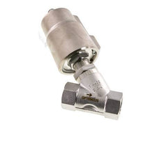 G3/4'' PTFE 20bar NC Angle Seat Valve Stainless-Steel/Brass AL2