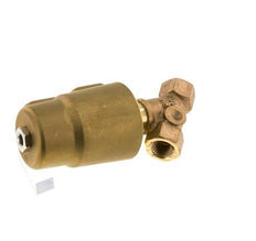 G1/2'' PTFE/NBR 16bar NO Angle Seat Valve Brass AL2