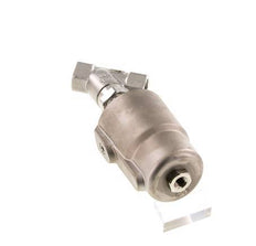G1/2'' PTFE 25bar NO Angle Seat Valve Stainless-Steel/Brass AL2