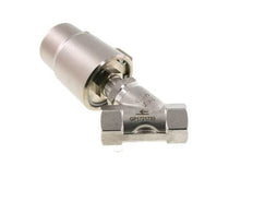 G3/4'' PTFE 20bar NO Angle Seat Valve Stainless-Steel/Brass AL2