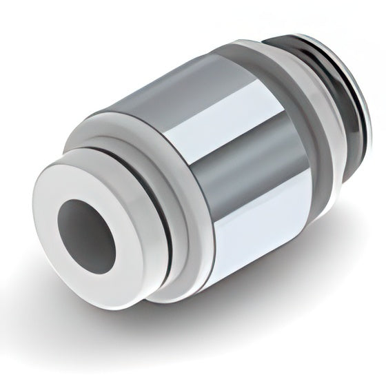 SMC 4mm Conector Push-In Ensamblaje Para Serie VQ2000 - VVQ1000-51A-C4 [2 Piezas]