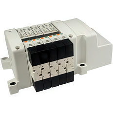 Componente De Operación SMC Con Kit De Conector Múltiple IP67 6-mm Push-In - VV5QC11-08C6MD0