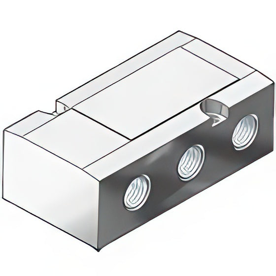 Placa Base SMC G1/4'' Para Serie VF3000/5000 - VF3000-71-1F