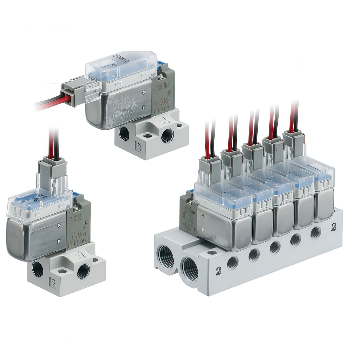 SMC Componente De Operación Común SUP/EXH M5x0.8 - VV100-S41-03-M5