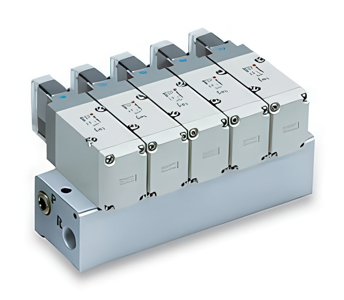 SMC Colector Para Válvulas De 3 Vías G1/4'' - VV3P3-41R-031-02F