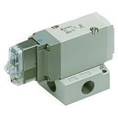 SMC Válvula Solenoide Neumática De 3/2 Vías Placa Base G1/2'' - VP744R-5YO1-04FB
