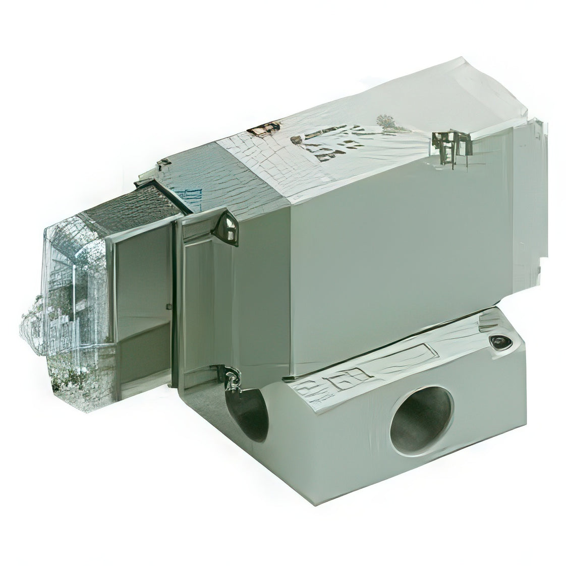 SMC Válvula Solenoide Neumática De 3/2 Vías Placa Base G3/8'' - VP544-5DZ1-03FA