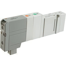 SMC 4/3 Vías Placa Base Válvula Solenoide Neumática - SV2A00-5FU