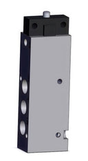 Válvula Neumática Activada Por Botón SMC 5/3 Vías G1/8'' - VZM550-F01-08