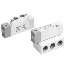 Válvula De Aire Operada En Línea SMC 5/2 Vías G1/8'' - SYA5220-01F