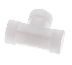 Racor en T G1/4'' Hembra Polipropileno (pp) FDA 10bar (140,5psi)