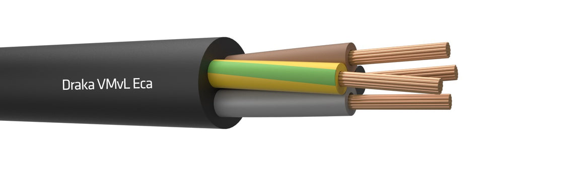 Draka Vmvl 4G1 Cable De Vinilo Flexible Negro 100M - 803889 [100 Metros]
