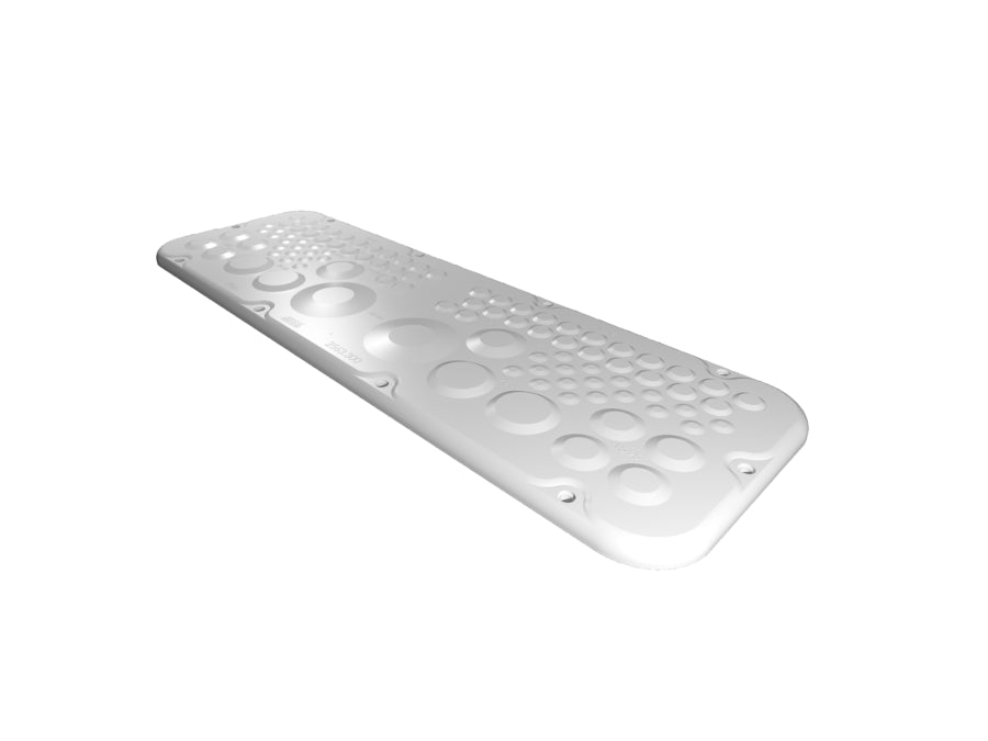 Rittal Tamaño 3 Placa De Pasacables De Plástico Con Membranas - 2563300