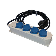 Hateha Caja De Distribución De Energía Industrial De 4 Vías 16A 230V - 12.212.012