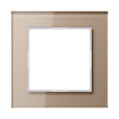 Jung Cristal Tapa Marco Sencillo Champagne - AC581GLCH