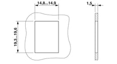 Phoenix Contact Bloque De Contactos VS Para Conector Rectangular - 1689064