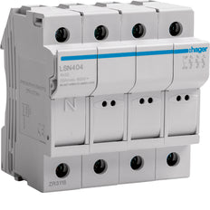 Soporte Hager Para Fusible Cilíndrico - LSN404
