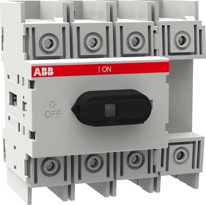 ABB OT125M4 Interruptor Desconector 125A 4 Polos Riel DIN - 1SCA022429R9220