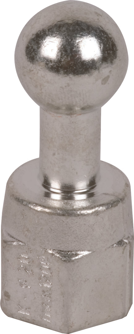Punta esférica fija Dehn recta M10 20mm rosca hembra - 754205