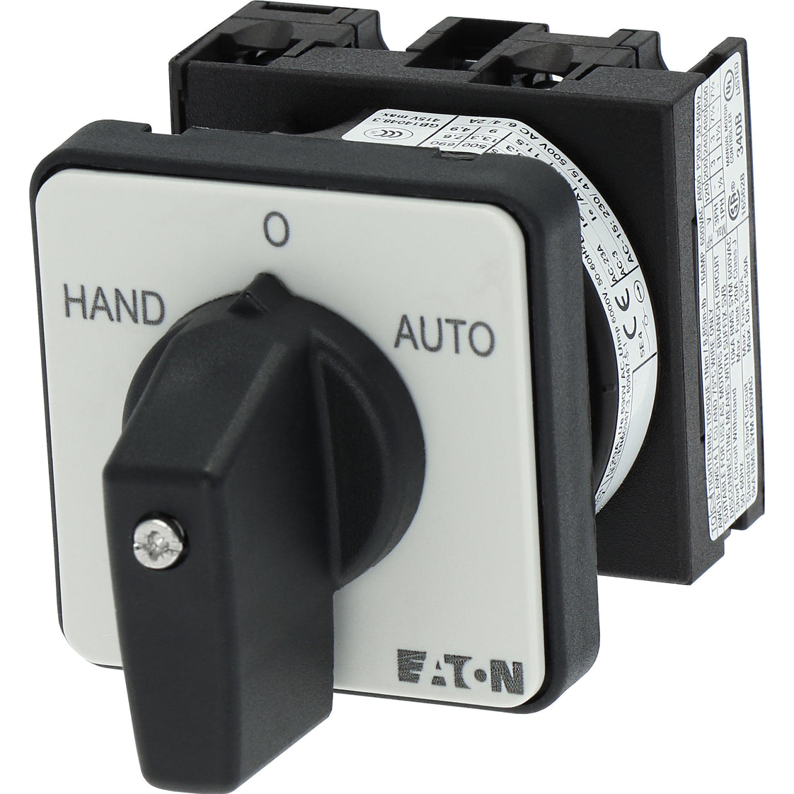 Interruptor De Control Serie T0 20A Manual-0-Automático IP65 Montaje En Panel - 019872