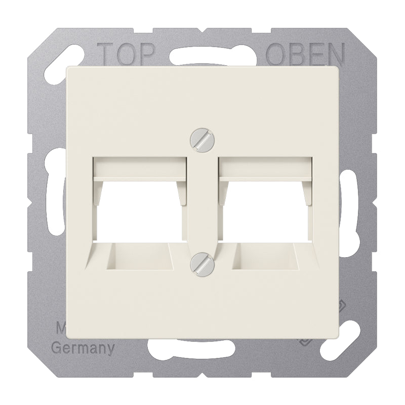 Jung AS500 Dual ITT Tapa Blanca - A569-2NITT