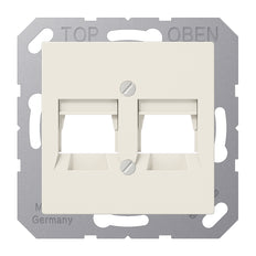Jung AS500 Dual ITT Tapa Blanca - A569-2NITT